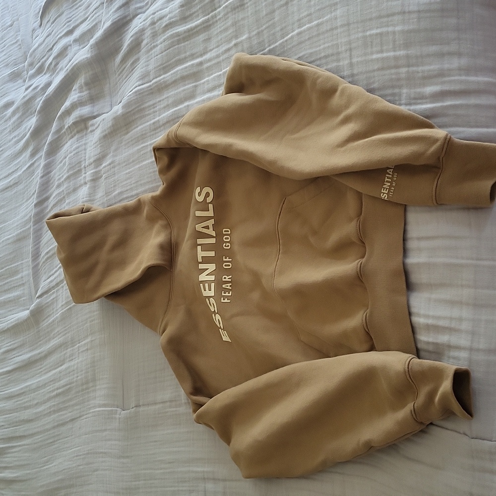 Essentials fear of God size 10 kids hoodie